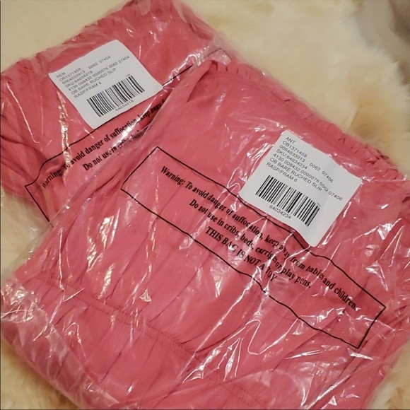 Anthropologie Ruched Slip Dress- Raspberry - Picture 5 of 9